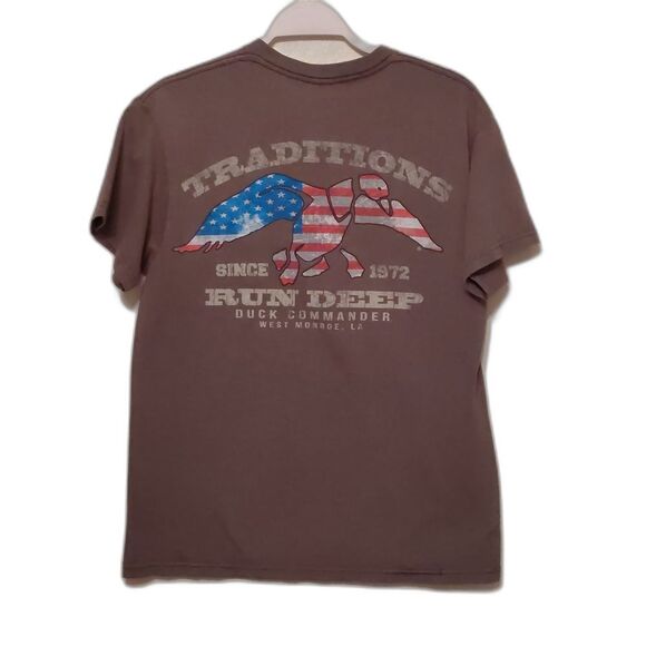 Duck Dynasty Men's Brown Graphic T-Shirt M - Picture 2 of 4